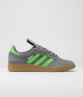 Adidas Busenitz Shoes in Grey Four and Lime / Gum4