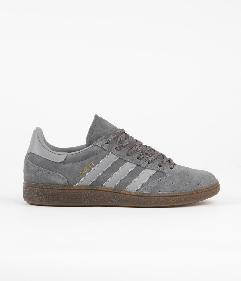 Adidas Busenitz Vintage Shoes in Grey Five and Grey Three / Gum5