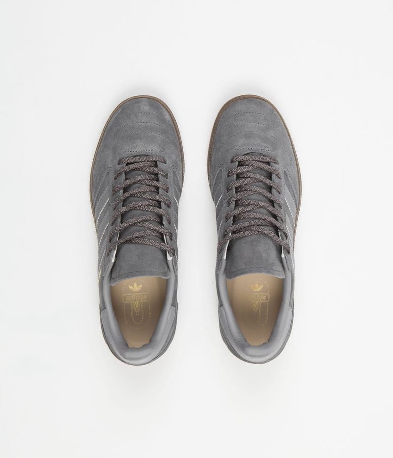 Adidas Busenitz Vintage Shoes in Grey Five and Grey Three / Gum5