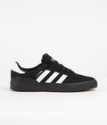 Adidas Busenitz Vulc II Shoes in Core Black and FTWR White / Gold Metallic