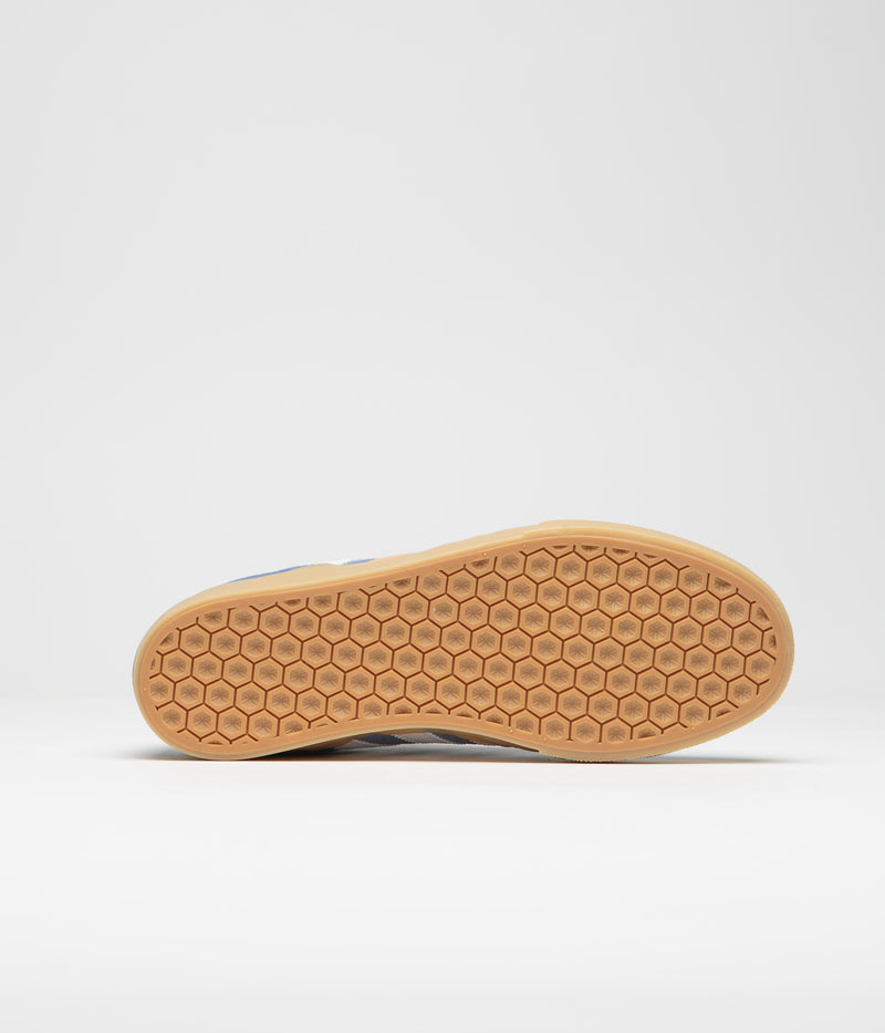 Adidas Busenitz Vulc II Shoes in Crew Blue and FTWR White / Gum3