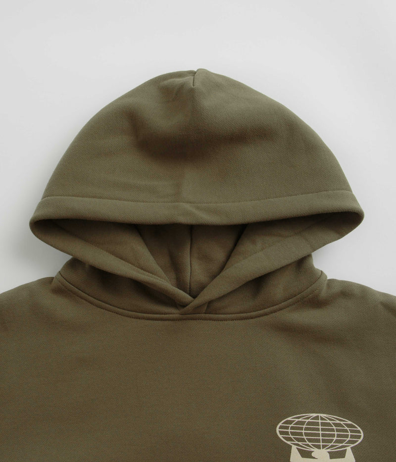 Butter Goods All Terrain Hoodie in Army