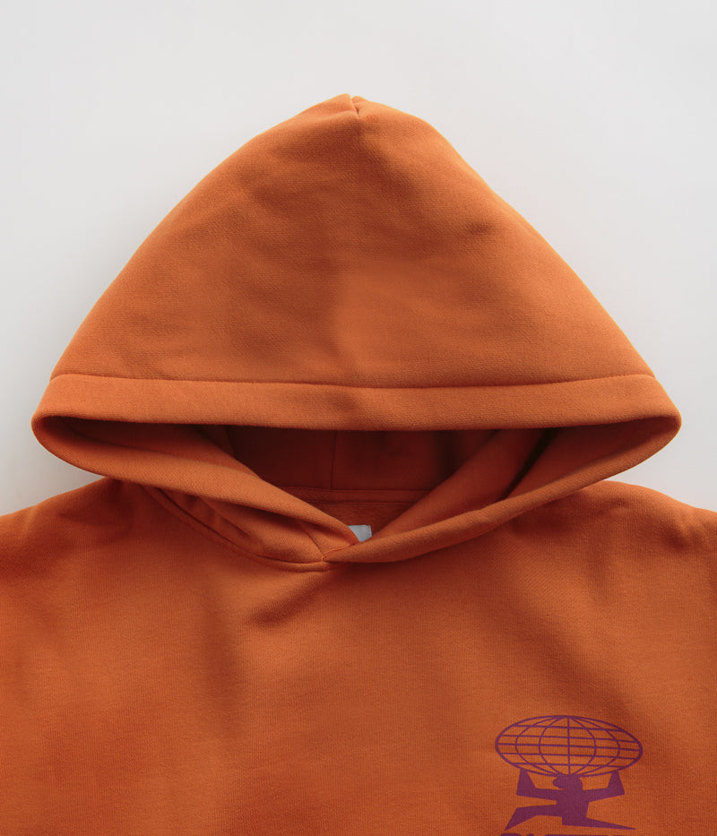 Butter Goods All Terrain Hoodie in Rust