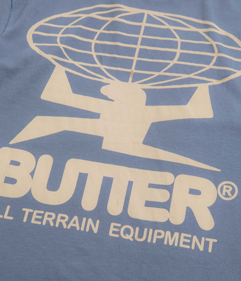 Butter Goods All Terrain T-Shirt in Slate Blue