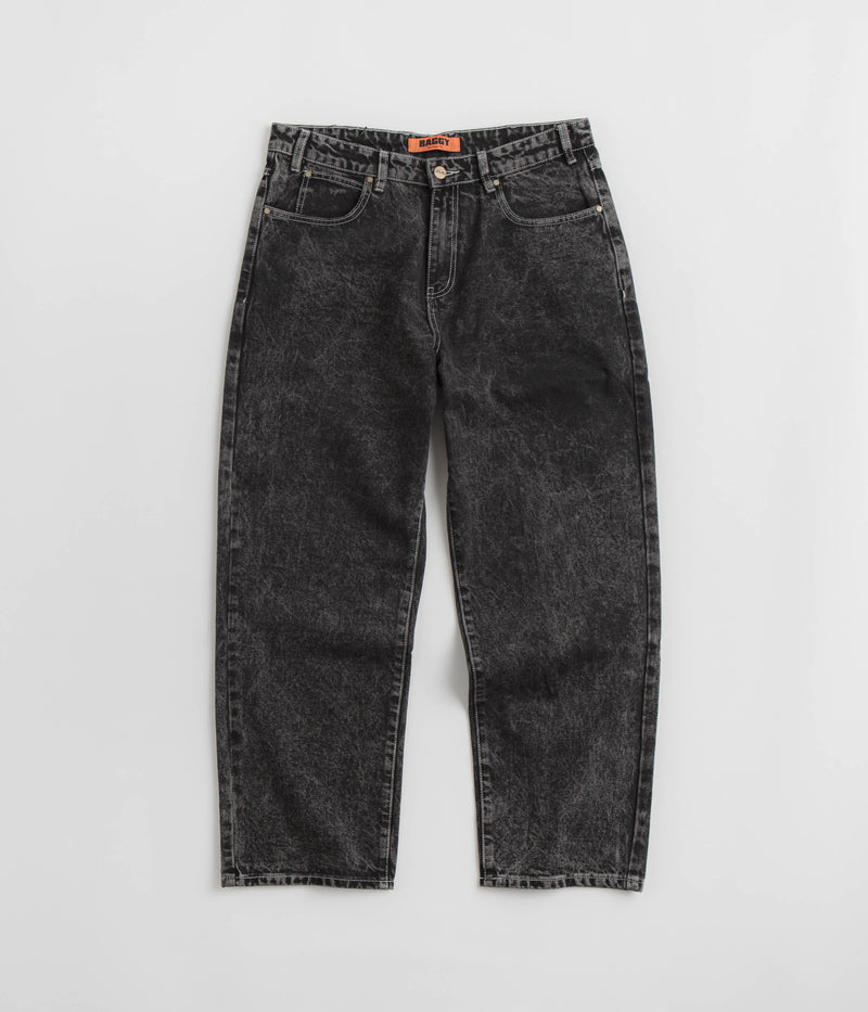 Butter Goods Applique Jeans in Acid Black