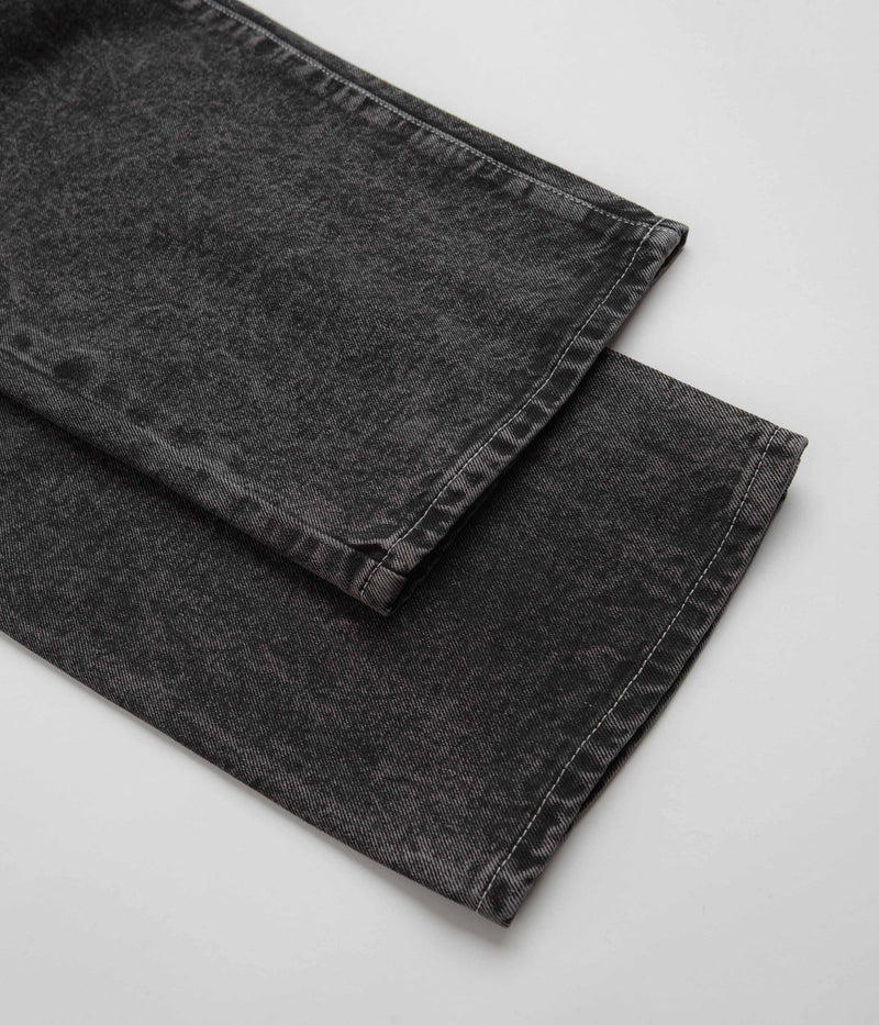 Butter Goods Applique Jeans in Acid Black