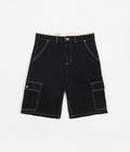 Butter Goods Baggy Cargo Shorts in Black