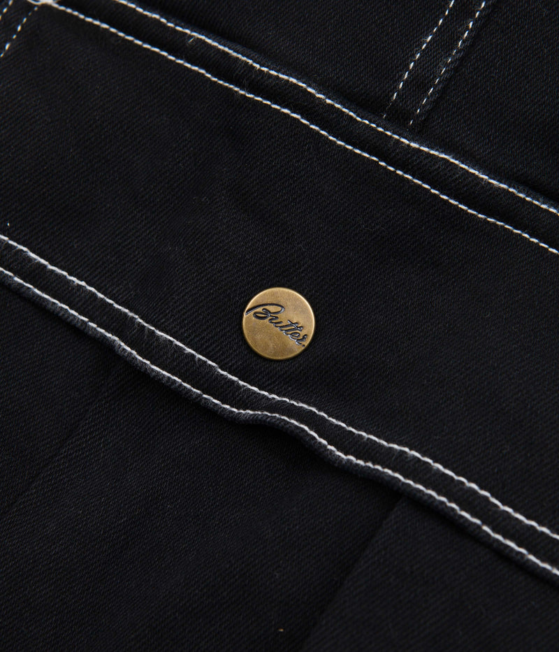 Butter Goods Baggy Cargo Shorts in Black