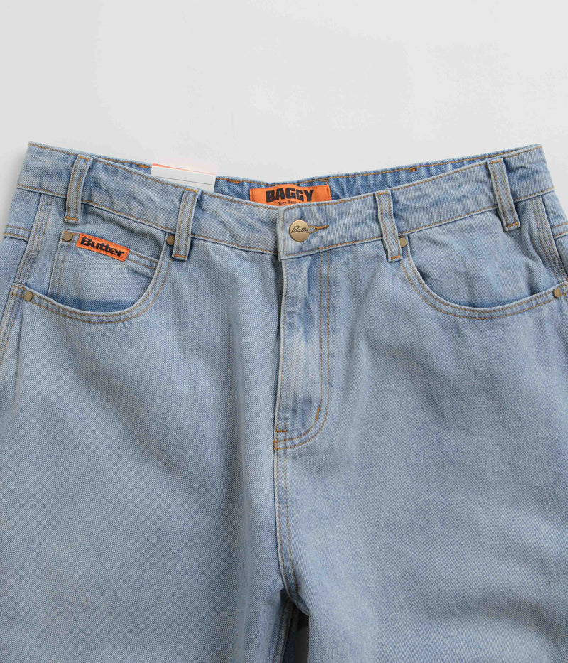 Butter Goods Baggy Jeans in Light Blue
