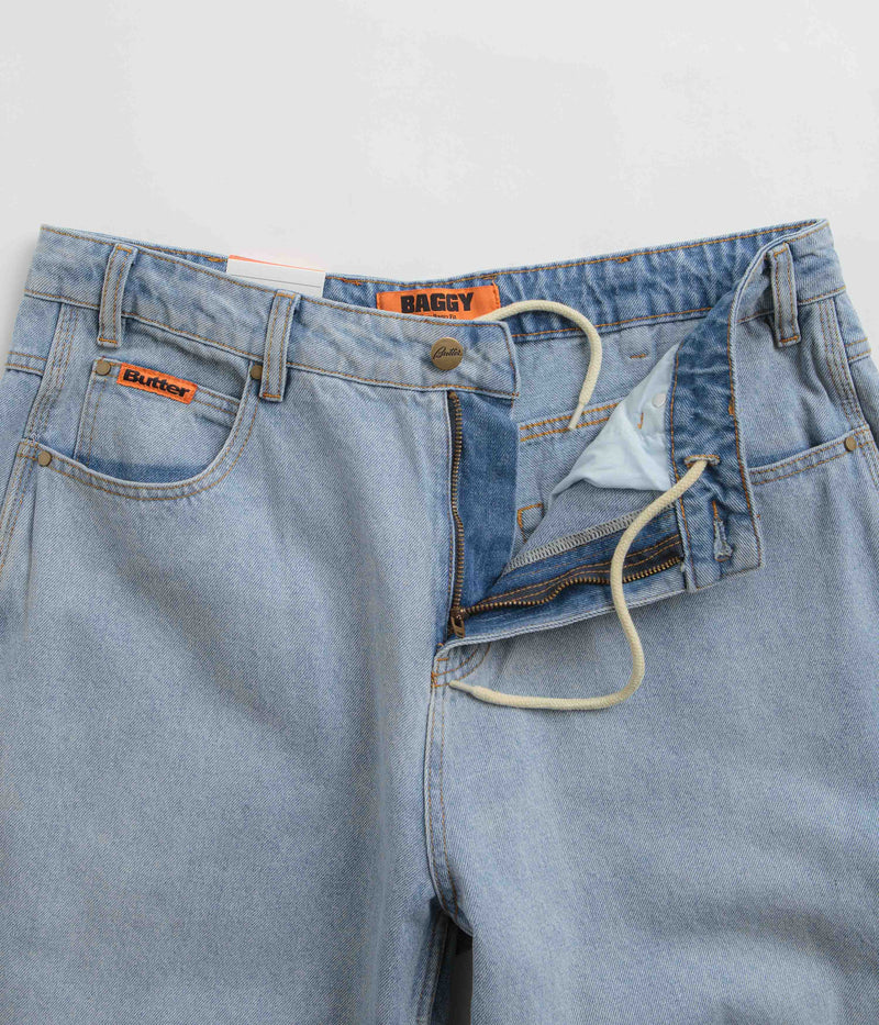 Butter Goods Baggy Jeans in Light Blue