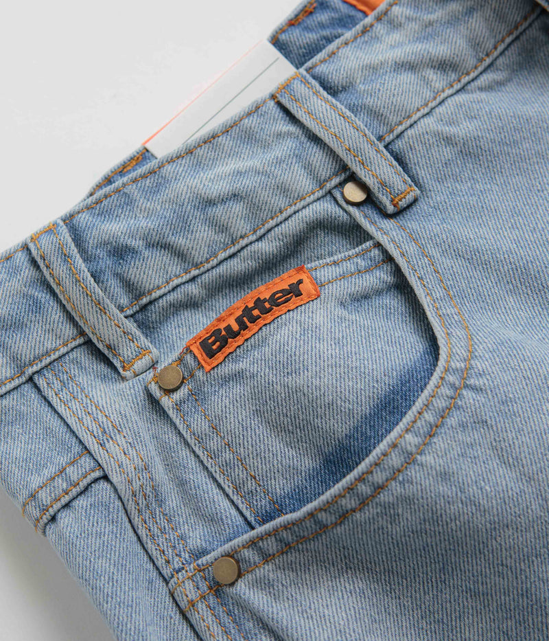 Butter Goods Baggy Jeans in Light Blue