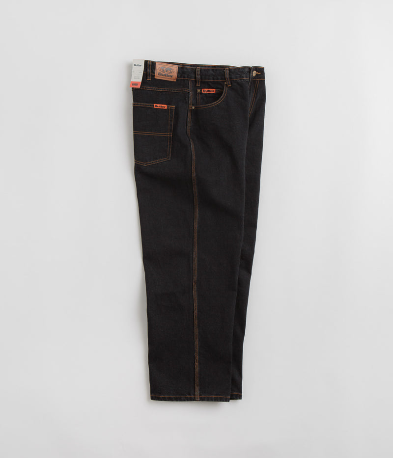 Butter Goods Baggy Jeans in Washed Black