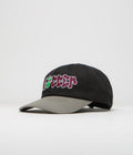 Butter Goods Big Apple Cap in Black and Grey