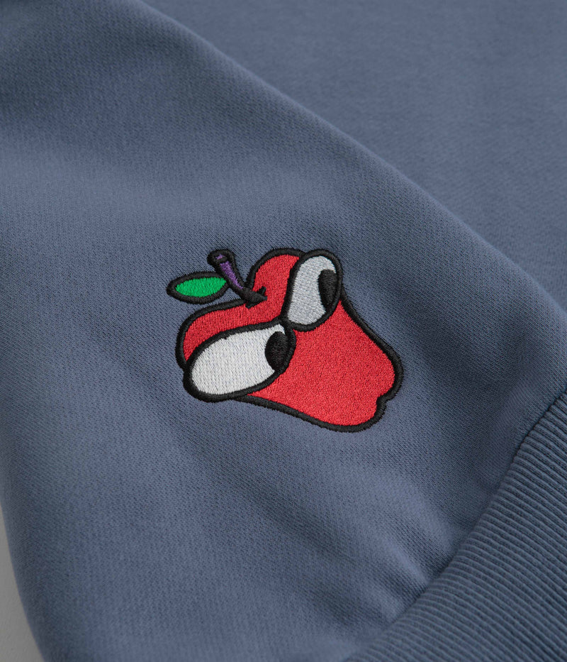 Butter Goods Big Apple Hoodie in Denim
