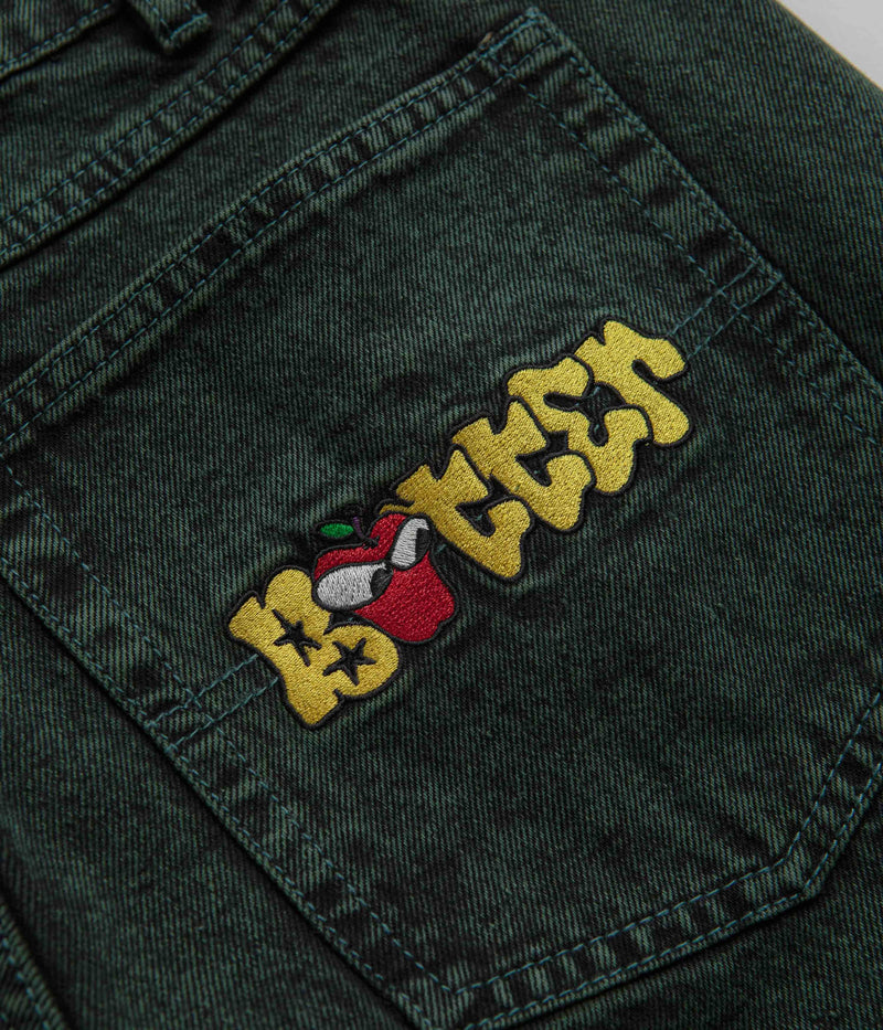Butter Goods Big Apple Jeans in Acid Fern