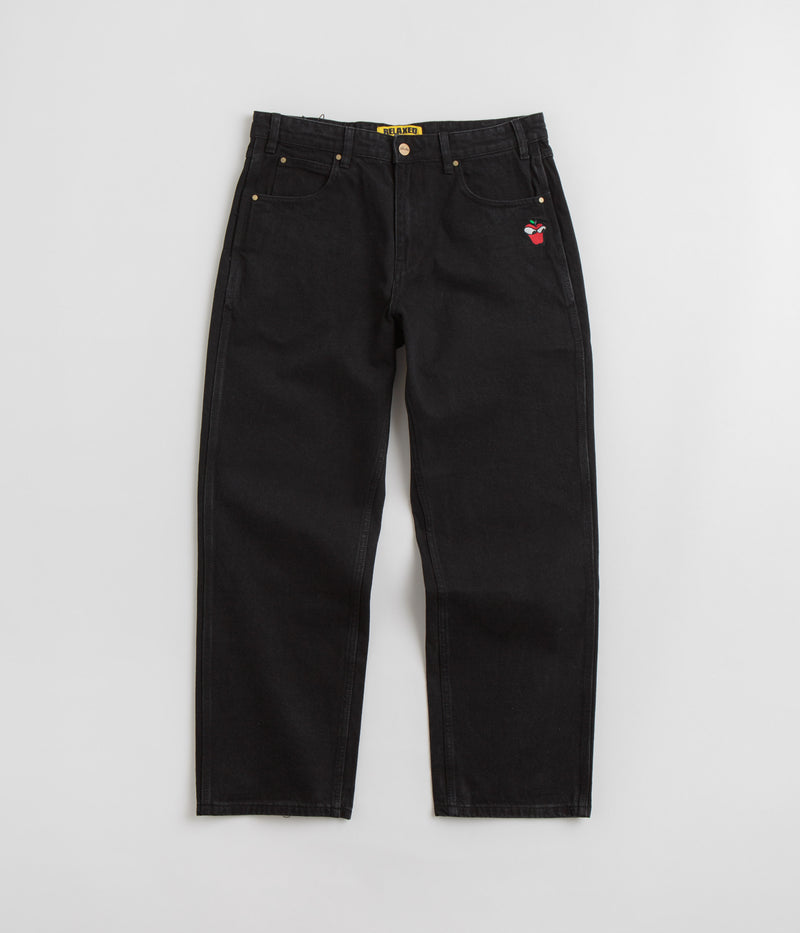Butter Goods Big Apple Jeans in Washed Black