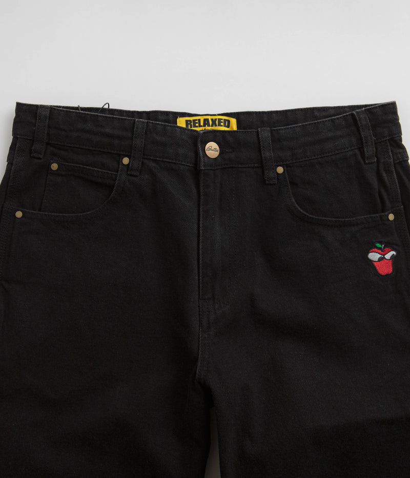 Butter Goods Big Apple Jeans in Washed Black
