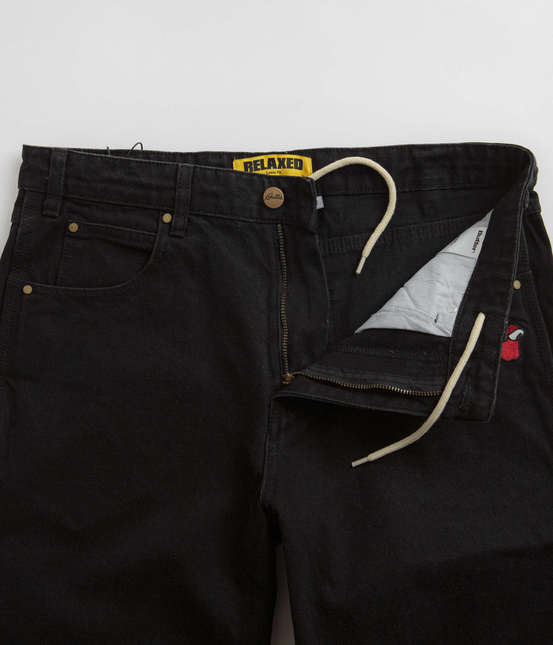 Butter Goods Big Apple Jeans in Washed Black