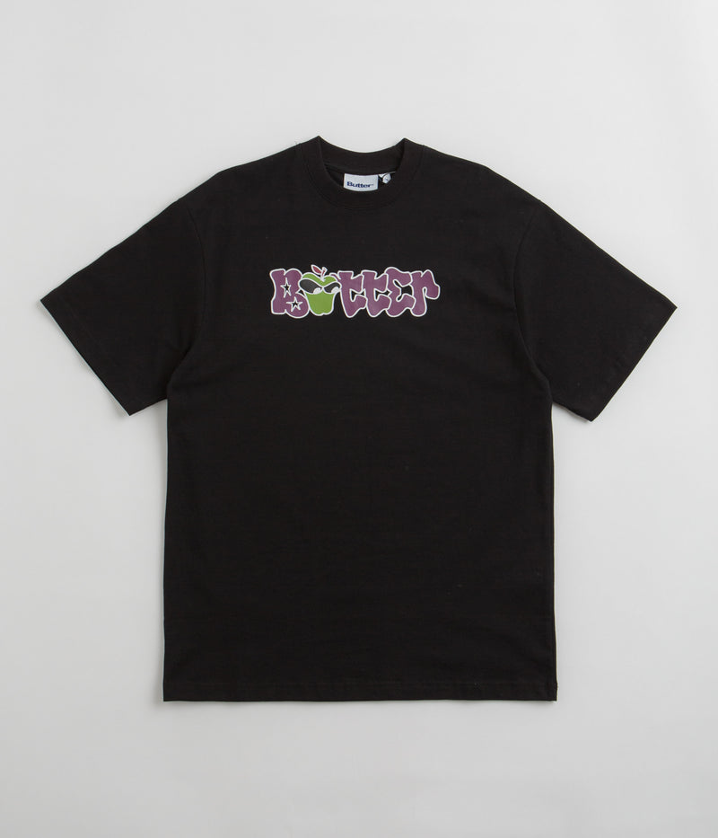 Butter Goods Big Apple T-Shirt in Black