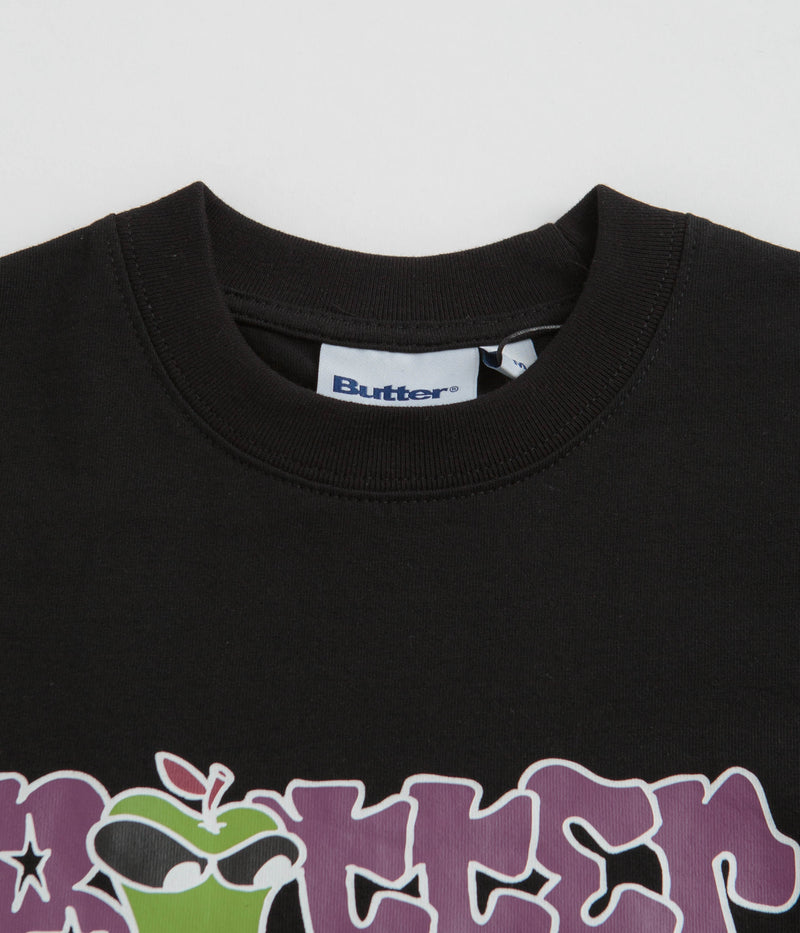 Butter Goods Big Apple T-Shirt in Black