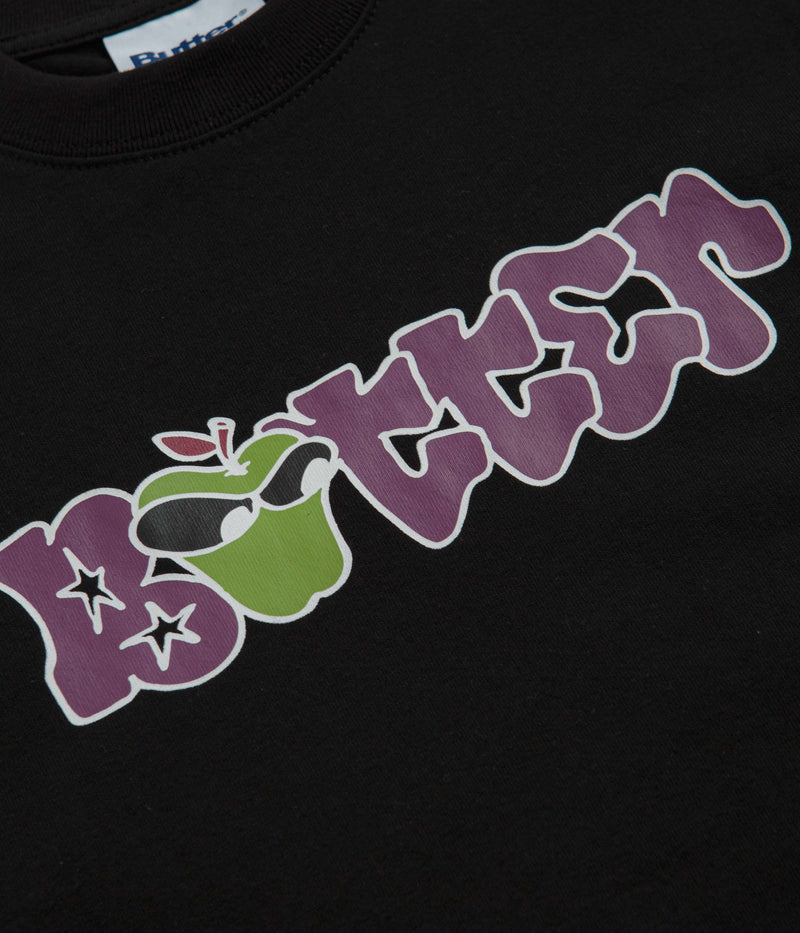Butter Goods Big Apple T-Shirt in Black