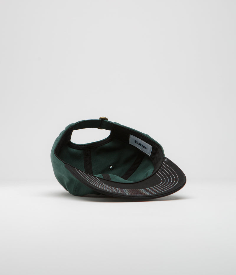 Butter Goods Blues Cap in Forest and Black