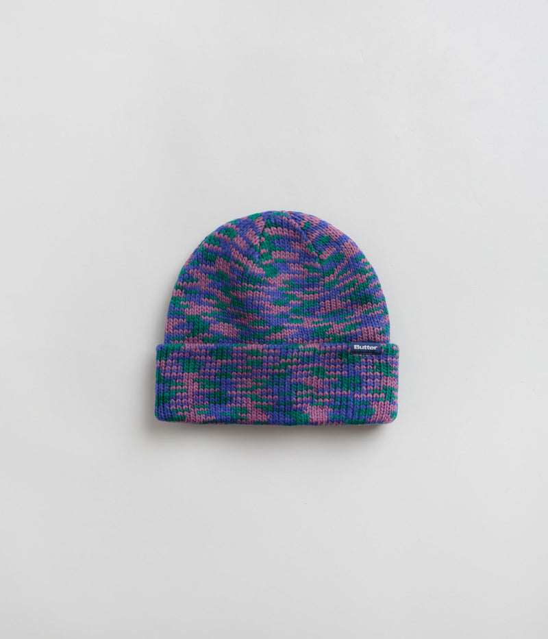 Butter Goods Bluff Speckle Beanie in Green