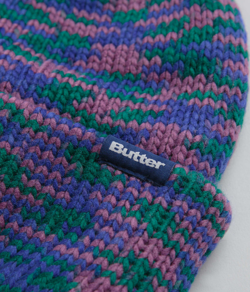 Butter Goods Bluff Speckle Beanie in Green