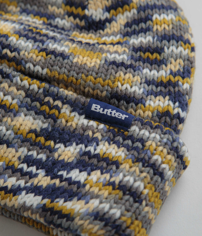 Butter Goods Bluff Speckle Beanie in Teal