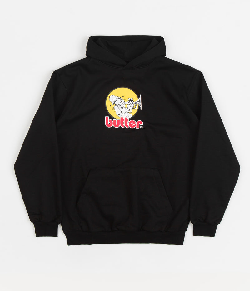 Butter Goods Brass Hoodie in Black