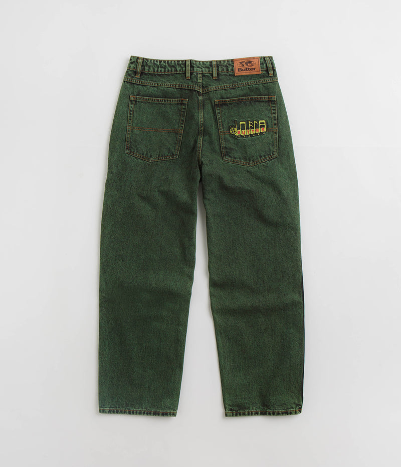 Butter Goods Caterpillar Jeans in Army Wash
