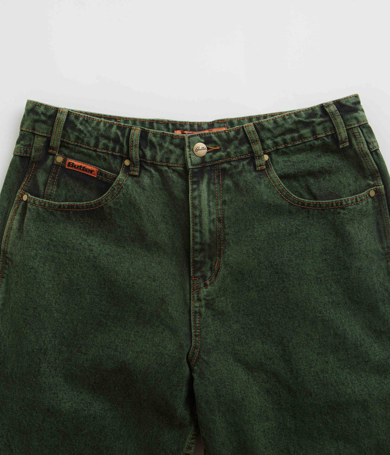 Butter Goods Caterpillar Jeans in Army Wash