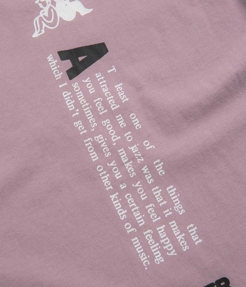 Butter Goods Certain Feeling T-Shirt in Washed Berry