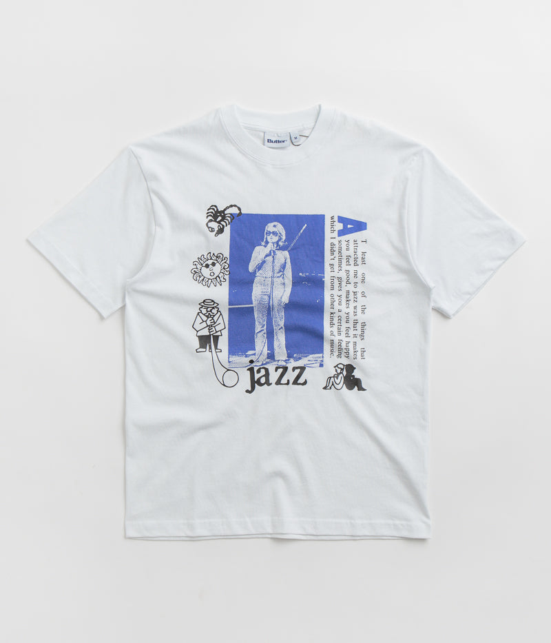 Butter Goods Certain Feeling T-Shirt in White