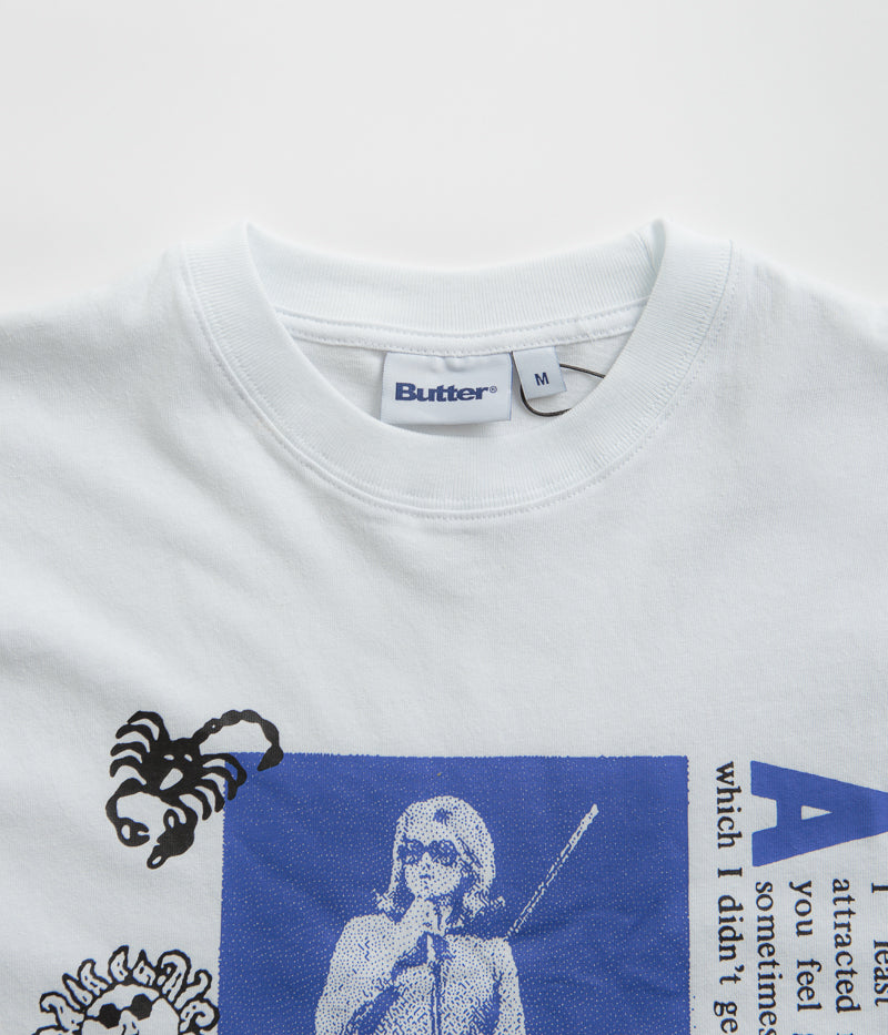 Butter Goods Certain Feeling T-Shirt in White