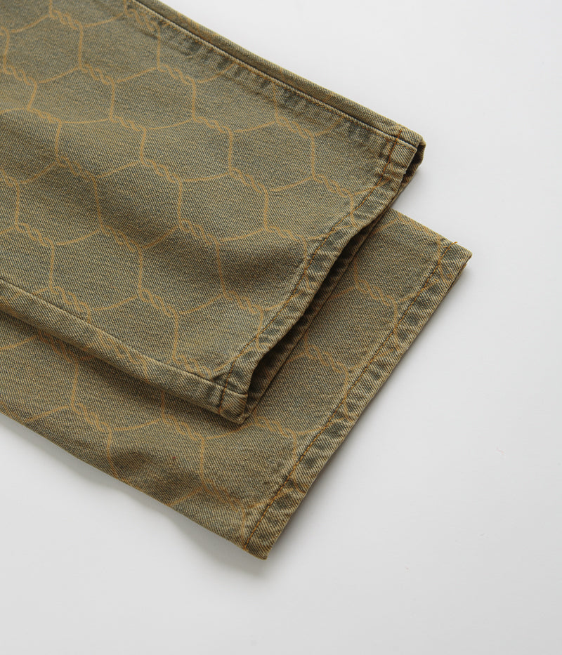 Butter Goods Chain Link Jeans in Washed Brown