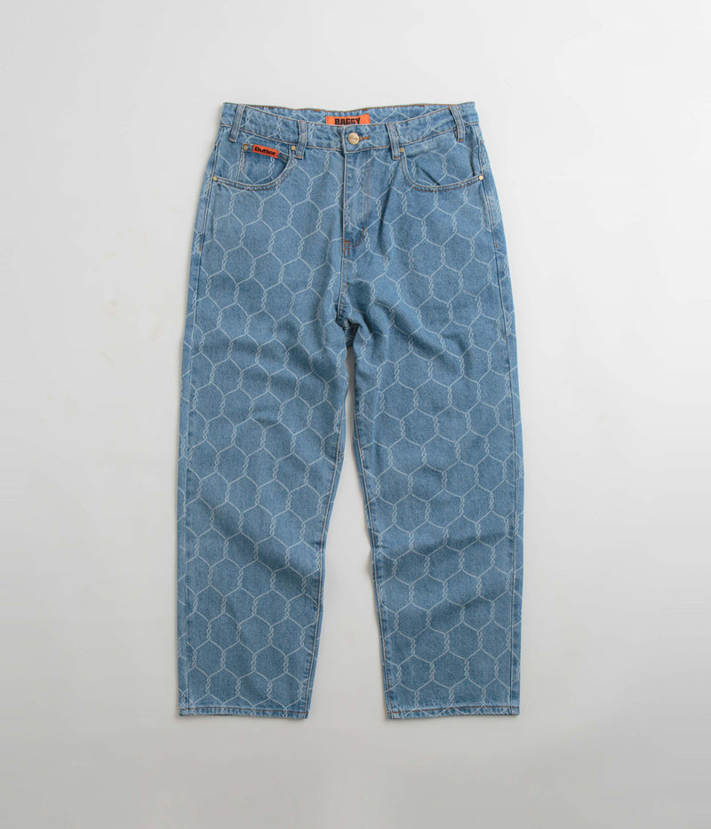Butter Goods Chain Link Jeans in Washed Indigo