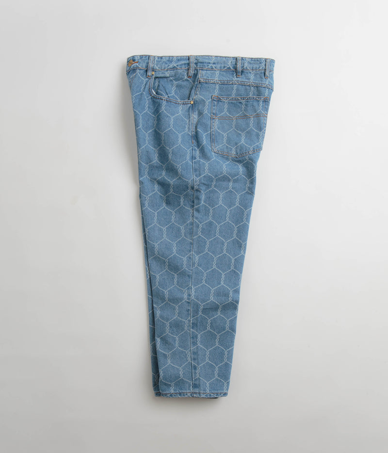 Butter Goods Chain Link Jeans in Washed Indigo