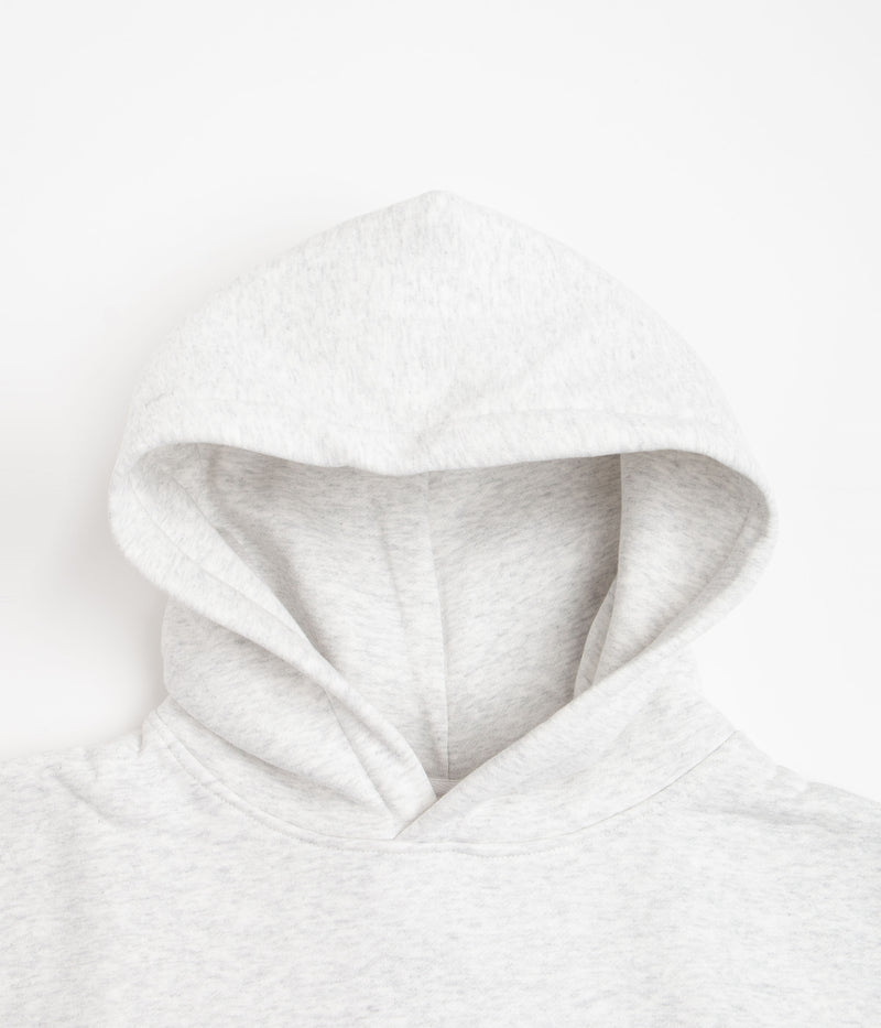 Butter Goods Chenille Logo Hoodie in Ash Grey