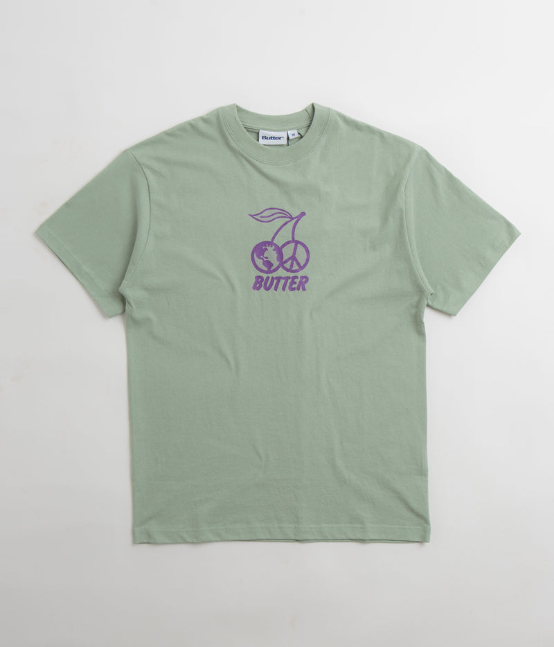 Butter Goods Cherry T-Shirt in Ice