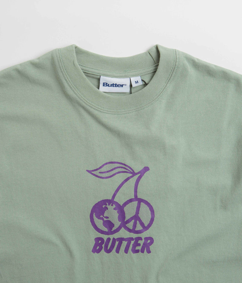 Butter Goods Cherry T-Shirt in Ice
