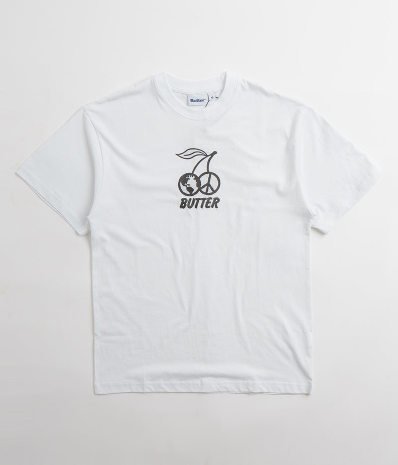 Butter Goods Cherry T-Shirt in White