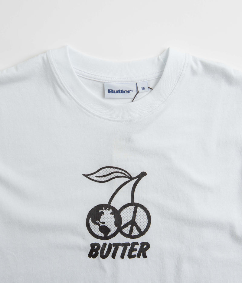 Butter Goods Cherry T-Shirt in White