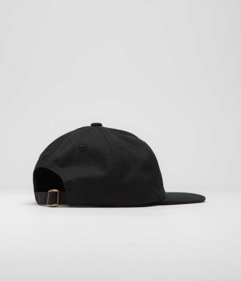 Butter Goods Cherub Cap in Black