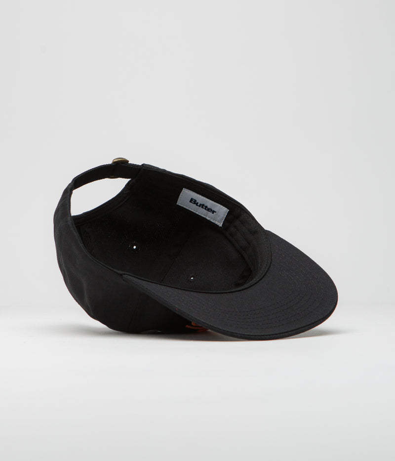 Butter Goods Cherub Cap in Black