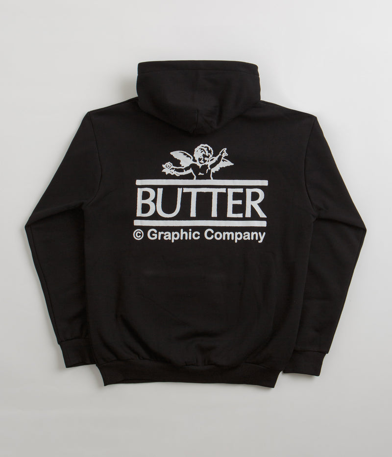 Butter Goods Cherub Hoodie in Black