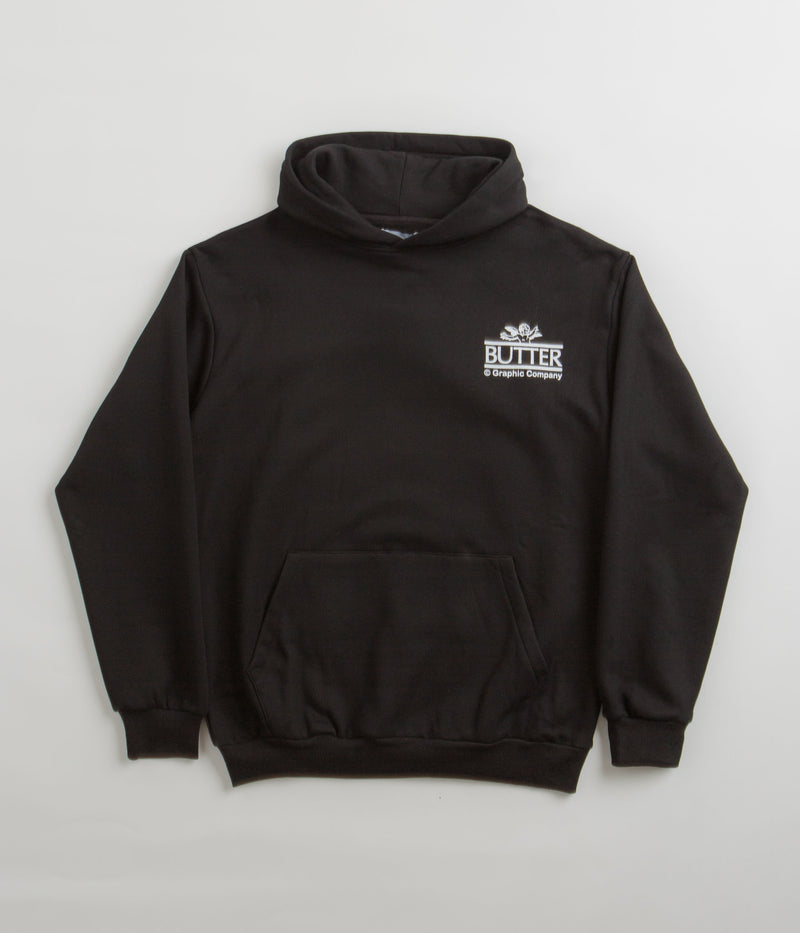 Butter Goods Cherub Hoodie in Black