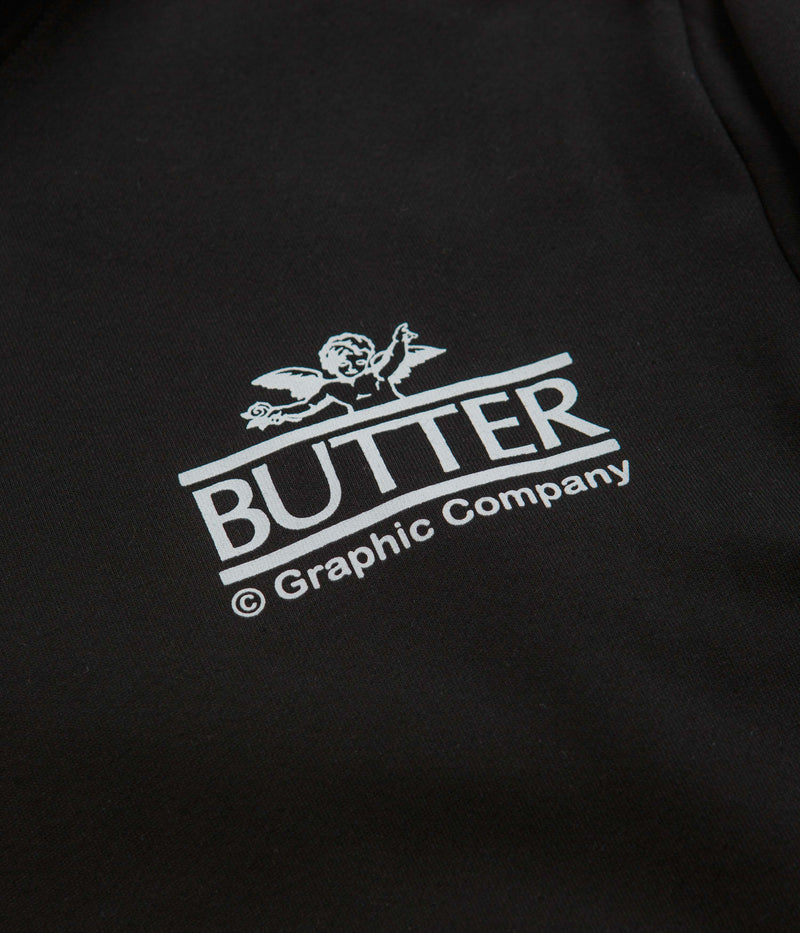 Butter Goods Cherub Hoodie in Black