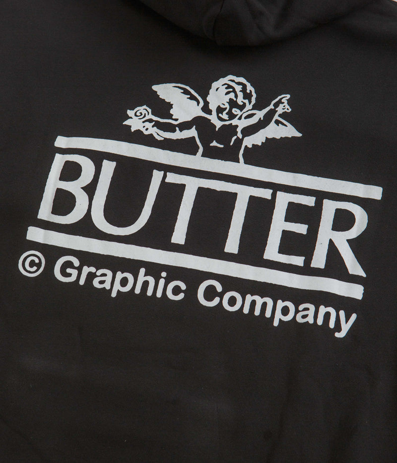 Butter Goods Cherub Hoodie in Black