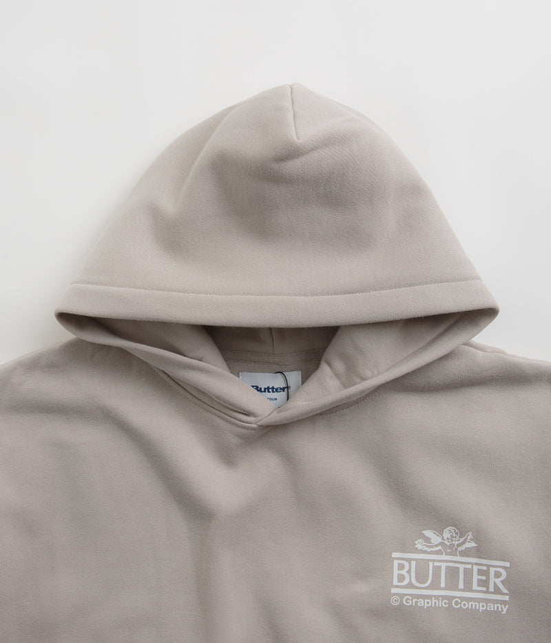 Butter Goods Cherub Hoodie in Cement